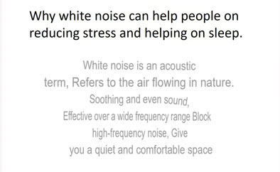 Aromatherapy Diffuser & White Noise Machine